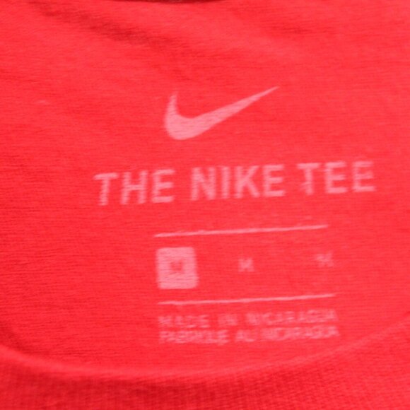 Nike Men Red Chicago Cubs Tee Shirt Size Meduim - Picture 7 of 8